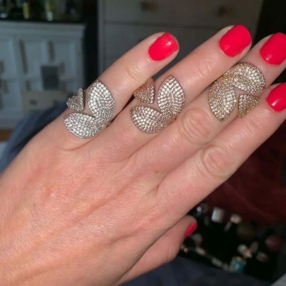 Char LaLa Designs Rose 🌹 Petal Rings